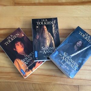 Books French Seigneur des anneaux trilogy